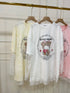 Women High Fashion Lacey Oversize T-Shirts